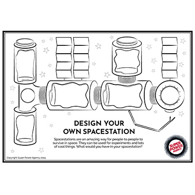 Design your own space station worksheet
